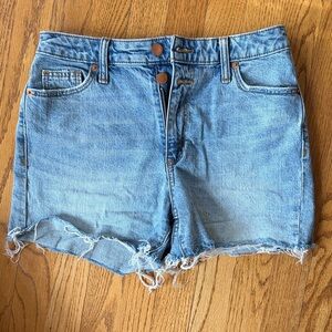 Universal Thread Light Blue vintage Midi Denim Cutoff Shorts